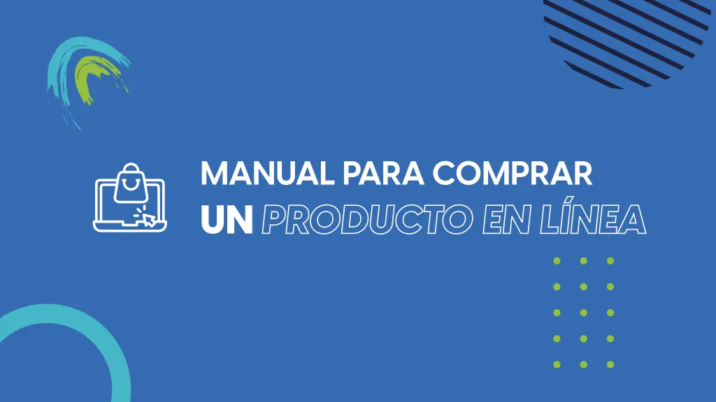 Manual para comprar productos en línea